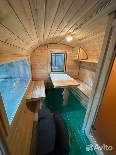 Баня бочка 3 метра