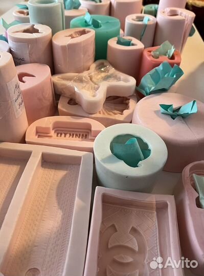 Силиконовые формы для мыла/мыловарения