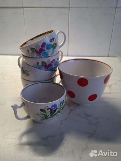 Чашки, бокалы