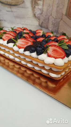 Медовый торт, торт цифра