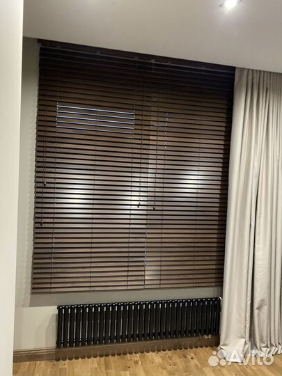 Жалюзи горизонтальные деревянные 50мм 25мм