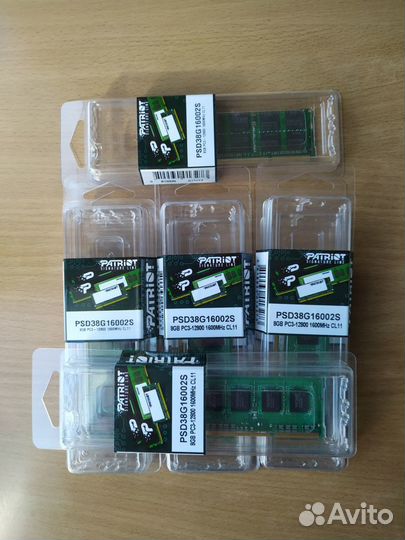 Память для ноутбуков, моноблоков, iMac