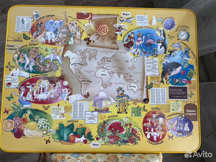 Детский стол со стулом