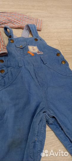 Комплект: комбинезон + рубашка