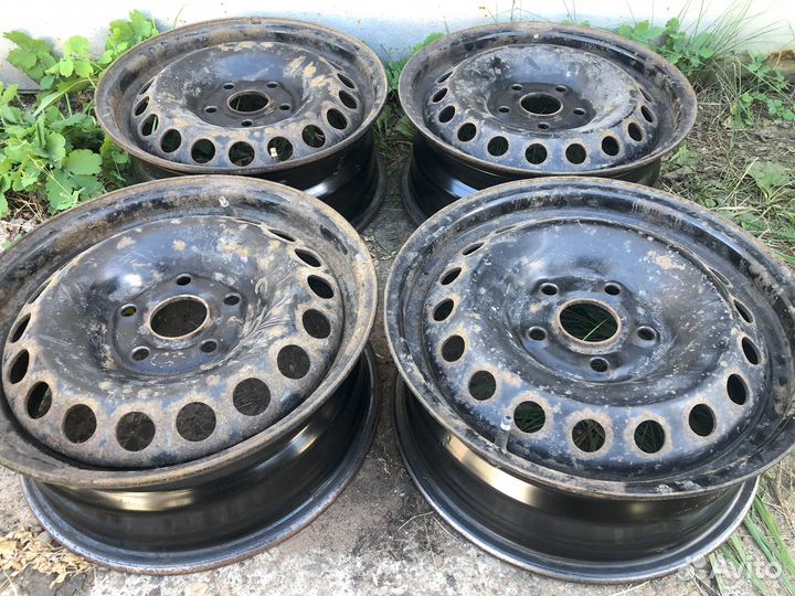 Диски штампованные R15 5x112 на VAG
