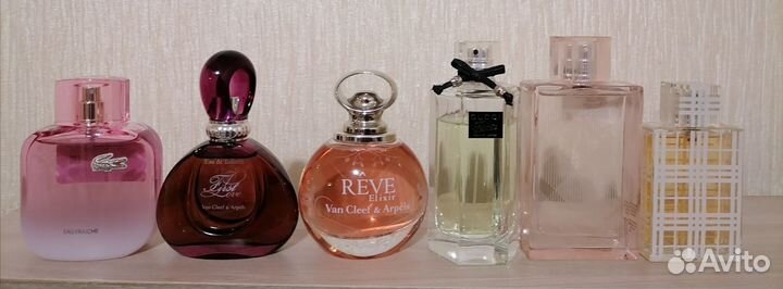 Парфюм женский начатый, 2 часть