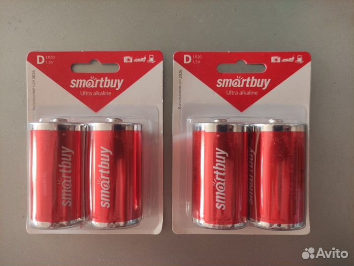 Батарейки тип D LR-20