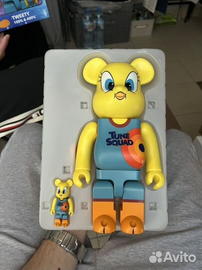 Bearbrick 100%+400% Tune Squad оригинал новый