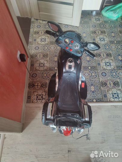 Аккумуляторный детский мотоцикл