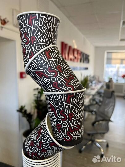 Печать на бумажных стаканчиках