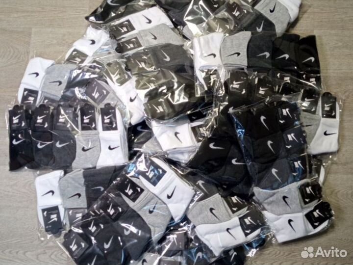 Высокие носки nike adidas