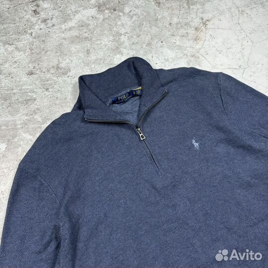 Polo Ralph Lauren 1/4 ZIP кофта джемпер оригинал