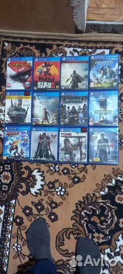 Продам диски с играми PS4
