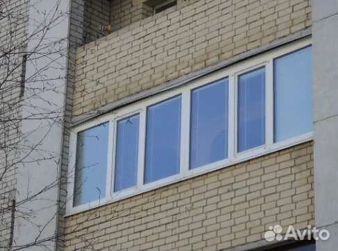 Пластиковая лоджия 6 метров, балкон пвх с отделкой