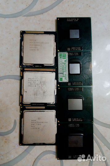 Процессоры Intel AMD для компьютера, ноутбука