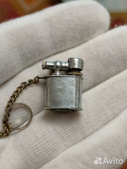 Зажигалка бензиновая старинная, мини