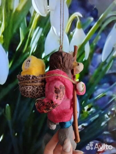 Ватная игрушка 