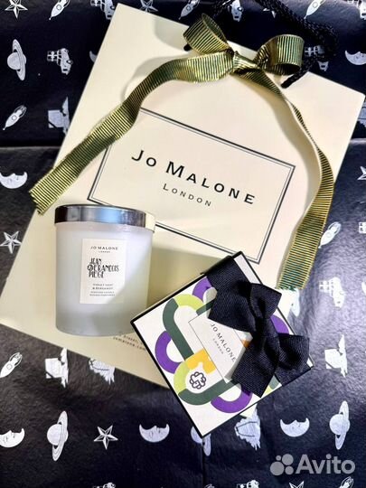 Jo malone свечи в подарочном оформлении