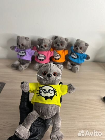 Мягкая игрушка кот Басик