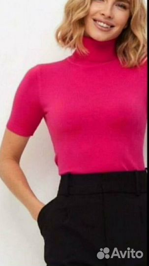 Водолазка-кофта.Женская.Новая.Цвет-фуксия.Р 44-46