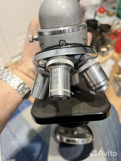 Микроскоп мбд-1. СССР