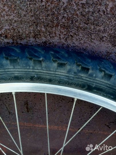 Колеса для велосипеда на 24переднее в сборе