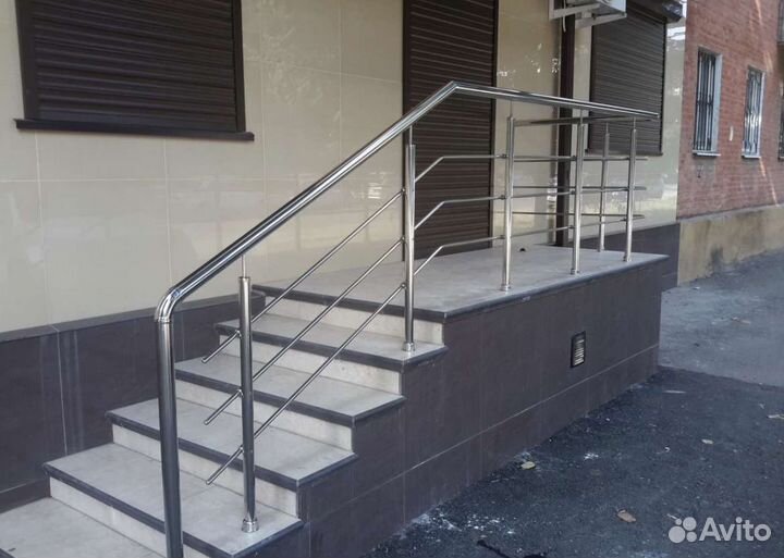 Перила из нержавеющей стали поручни пандусы