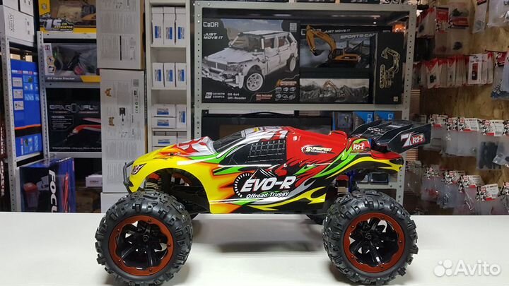Радиоуправляемая трагги Remo Hobby Truggy Brushles