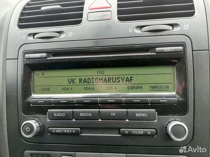 Blaupunkt rcd 310 vag