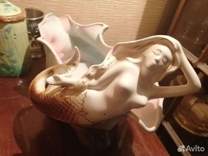 Редкая жардиньерка Модерн,ссср