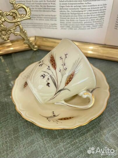 Антиквариат, кофейная пара Limoges France