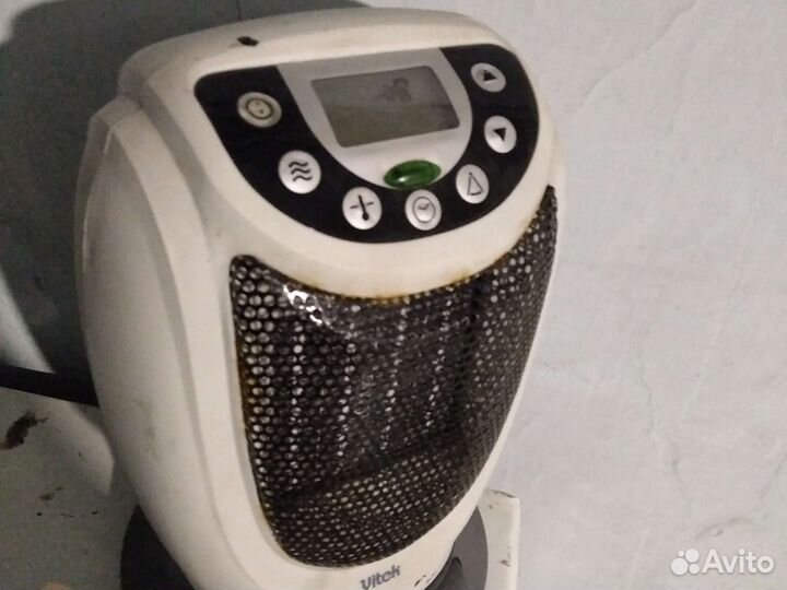 Тепловентилятор цифровой vitek 1500w