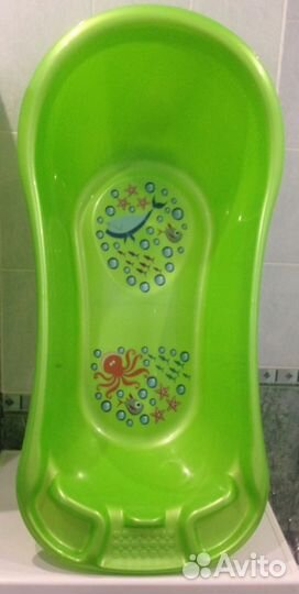 Детская ванночка + горка + гамачок