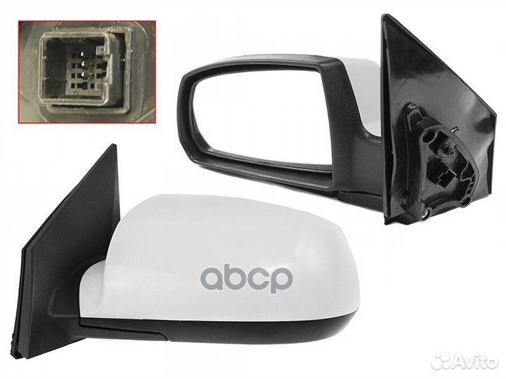 Зеркало Kia Rio 05-11 (Слева/ Обогрев