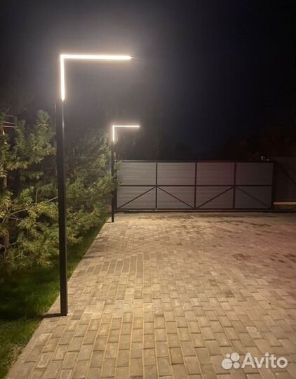 Фонарный столб в стиле лофт