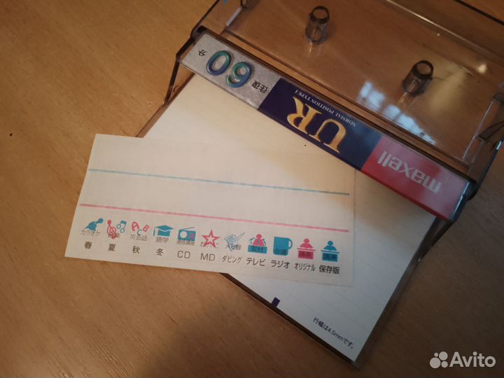 Аудиокассеты Maxell UR 60, Sony HF 90 Одним лотом