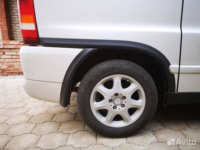 Накладки на арки Mercedes Vito W638