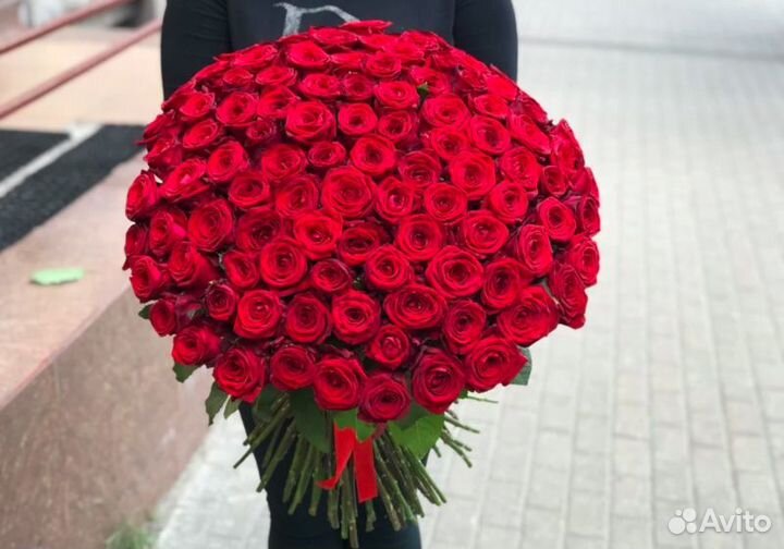 101 1001 роза букет розы доставка