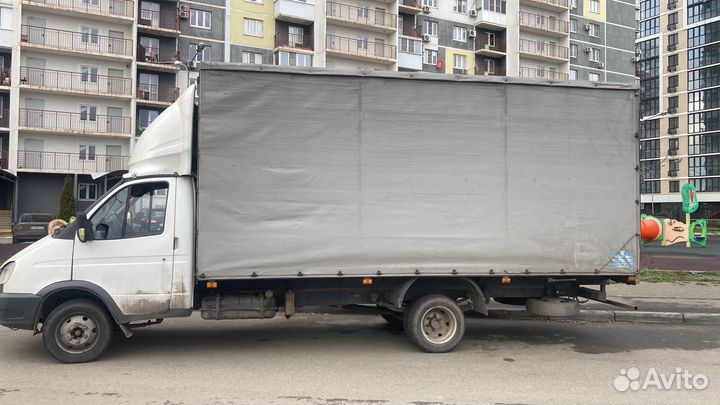 Грузоперевозки на газели дшв 5,20;2,10;2,30