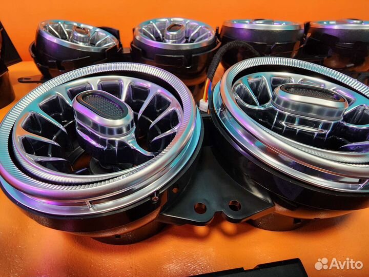 Воздуховоды с подсветкой Мерседес S класс w222