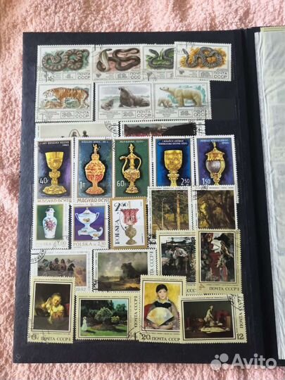 Почтовые марки. Флора