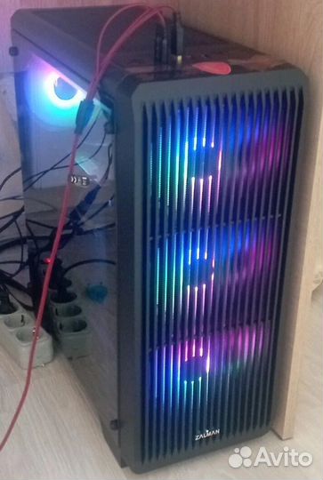 Пк E5 2667v3 видеокарта Palit 1660 Ti