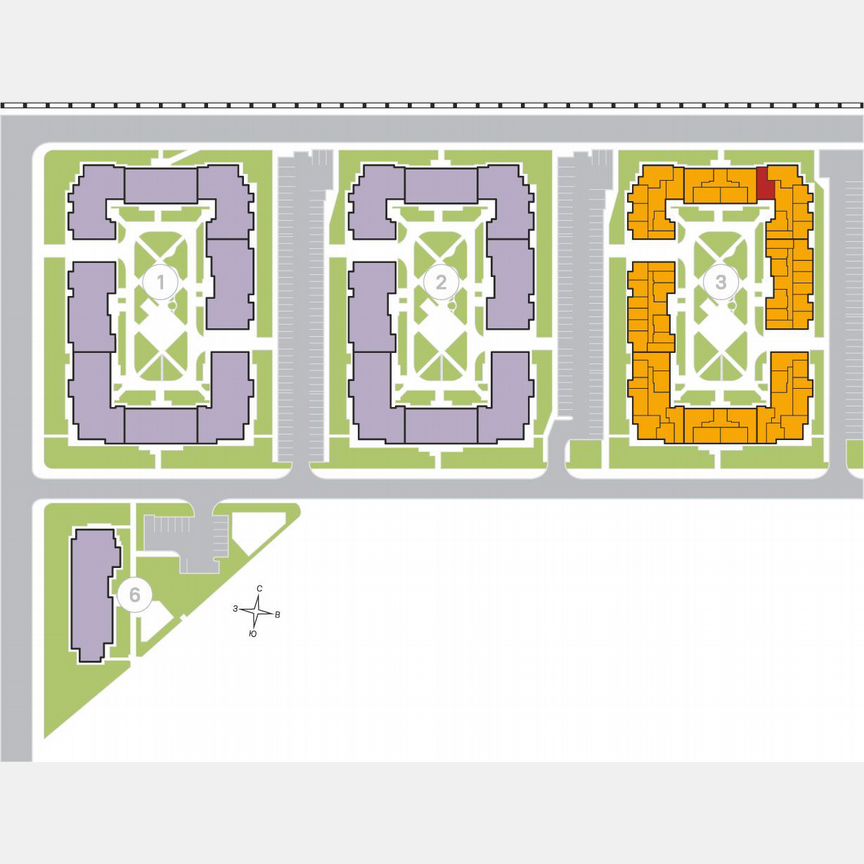 2-к. квартира, 58,5 м², 2/4 эт.