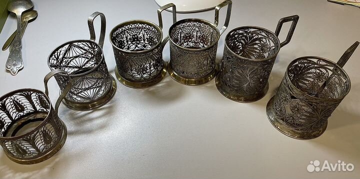 Подстаканник СССР скань