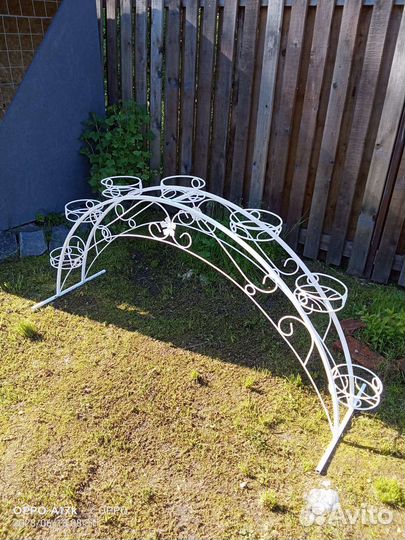 Подставка для цветов садовая уличная