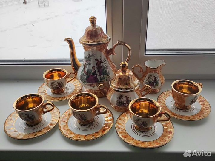 Чайно кофейный сервиз