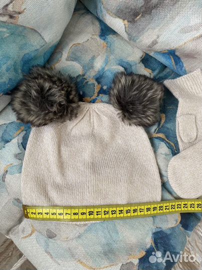 Комплект шапка и варежки crazy 8