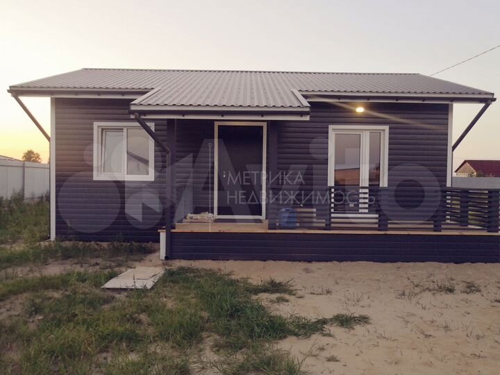 Дом 63 м² на участке 8 сот.