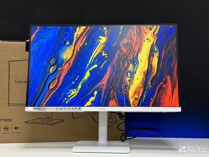 Белый Монитор MSI Modern 27