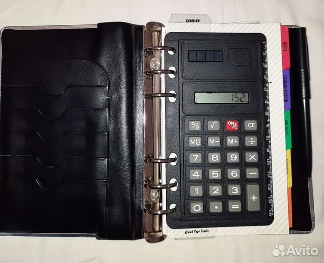 Органайзер-блокнот с калькулятором